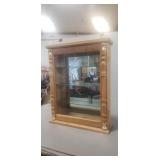 Wooden Display Case w/ Glass (13"ï¿½4"ï¿½16.5")