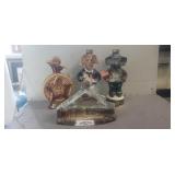 (4) Vintage Decanters