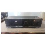 TEAC W-410 Stereo Double Cassette Deck Player