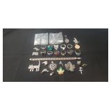 Tray Of Assorted Sterling Silver/925 Jewelry