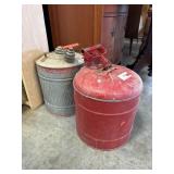 2 Vtg Fuel Cans