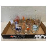 Assorted Colleges Glassware
