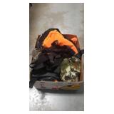 Box Lot Of Assorted Hunting Gear