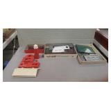 (4) Vintage Plasticville Buildings