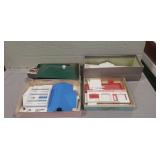 (4) Vintage Plasticville Buildings