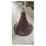 (1) Vintage Wooden Phonograph Horn (24" Long)
