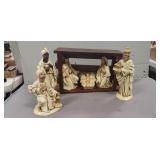 Nativity Figurines (Made In Japan)