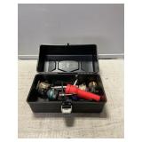 Tackle Box w/ Assorted Reels & More