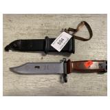 AK Type Knife Attachment w/Sheath