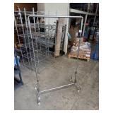 Rolling Clothes Rack