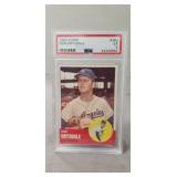 (1) Graded 1963 Topps Don Drysdale Baseball Card