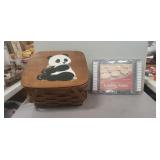 (1) Decorative Basket (14"×14"×8") & Set Of Three