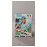 (1) Reggie Jackson Baseball Card