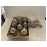 Glass Insulators, Decorative Stones