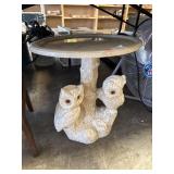 Decorative Owl Garden Statue/Stand