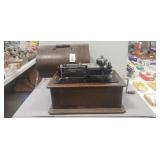 (1) Vintage Edison Phonograph