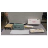 Tray Of Assorted Items Including Pact Model 1