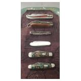 (6) Assorted Pocket Knives
