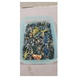 Assorted Miniature Plastic Army Figures