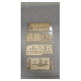 Assorted Antique U.S. Currency