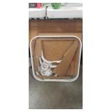 Glass Top Outdoor Table (20"×20")