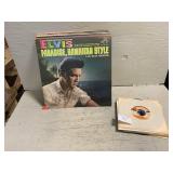 Assorted Vtg Records Including Elvis