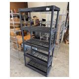 6ft Plastic Shelving