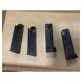 4 9mm Magazines