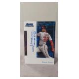 (1) Autographed Juan Soto Baseball Card