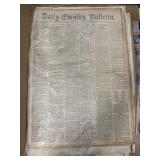 Civil War Era Newspaper Sections