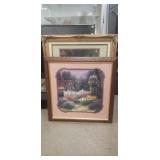 (3) Assorted Wall Art Pieces