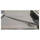 (1) Antique Sword (Total Length 36")