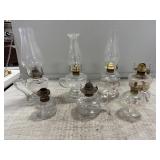 Lot of Oil Lamps