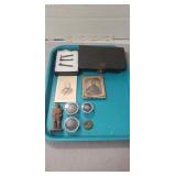 Tray Of Assorted Civil War Era Items Including