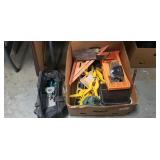 Box Lot Of Assorted Tools & More