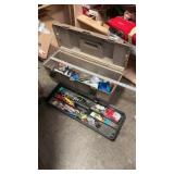 Tool Box w/ Electrical Items