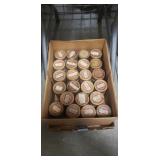 Box Lot Of Assorted Vintage Phonograph Cylinders