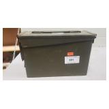 (1) Metal Ammo Box
