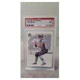 (1) Graded 2002 Tom Brady NFL Football Card #1