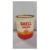 (1) Vintage "Shell" Grease Metal Can