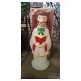 (1) Choir Girl Blow Mold w/ Box (30" Tall) (1) Choir Girl Blow Mold w/ Box (30" Tall)
