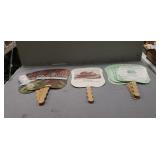 (8) Vintage Hand Fans (8) Vintage Hand Fans