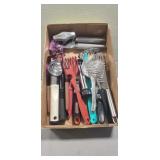 Tray Of Assorted Kitchen Utensils Tray Of Assorted Kitchen Utensils