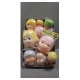 Tray Of Assorted Doll Crafting Parts Tray Of Assorted Doll Crafting Parts