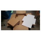 Partial Box Of Cardboard Albums/Records Storage Partial Box Of Cardboard Albums/Records Storage