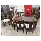 Table and 8 Chairs w/ 1 Extension Table and 8 Chairs w/ 1 Extension