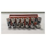 Set Of (7) Matco Tools Universal Swivel Sockets Set Of (7) Matco Tools Universal Swivel Sockets