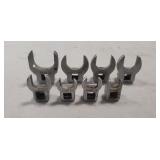 (8) Snap-On Crow Foot Wrenchs (3/8" (8) Snap-On Crow Foot Wrenchs (3/8"