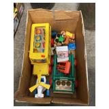 Box Lot Of Fisher-Price Toys Box Lot Of Fisher-Price Toys