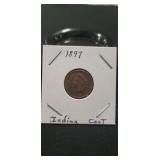 1897 Indian Head One Cent Coin 1897 Indian Head One Cent Coin